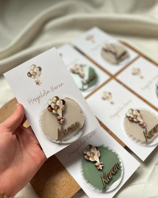 İsimli Magnet – Kişiye Özel Tasarım